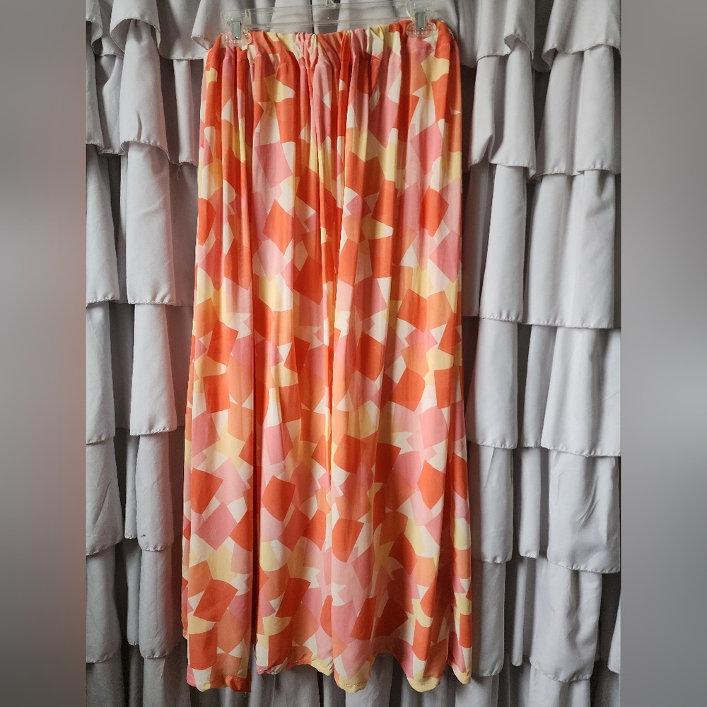Handmade Maxi Skirt Size Large - Picture 3 of 4
